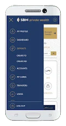 Deposits Menu