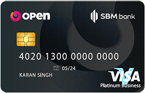 Open SBM Corporate Card