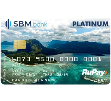 SBM RuPay Platinum Debit Card
